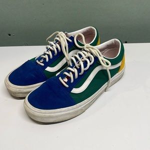 Multi color vintage vans